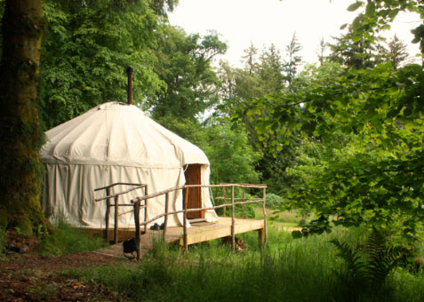 Yurt retreat